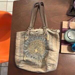 Lucky Brand Tan Tote Bag